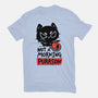 Not A Morning Purrson-Mens-Basic-Tee-koalastudio