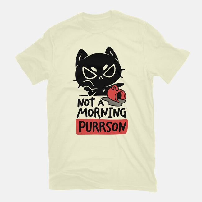 Not A Morning Purrson-Mens-Premium-Tee-koalastudio