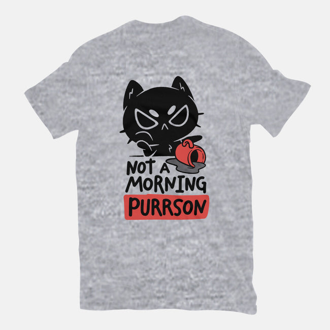Not A Morning Purrson-Mens-Heavyweight-Tee-koalastudio