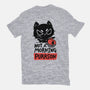 Not A Morning Purrson-Unisex-Basic-Tee-koalastudio