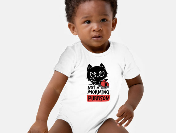 Not A Morning Purrson