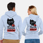 Not A Morning Purrson-Unisex-Zip-Up-Sweatshirt-koalastudio