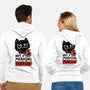 Not A Morning Purrson-Unisex-Zip-Up-Sweatshirt-koalastudio