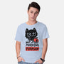 Not A Morning Purrson-Mens-Basic-Tee-koalastudio