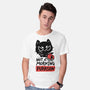 Not A Morning Purrson-Mens-Basic-Tee-koalastudio