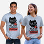 Not A Morning Purrson-Unisex-Basic-Tee-koalastudio