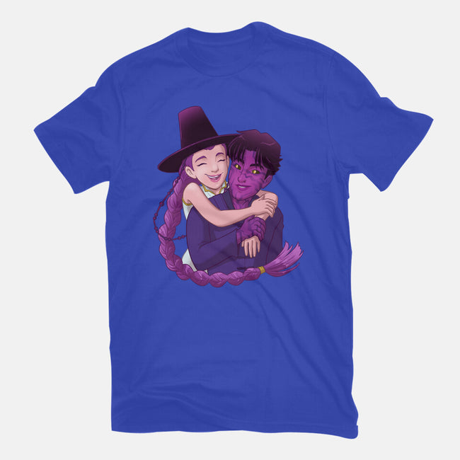 Kpop Couple-Womens-Fitted-Tee-DoOomcat