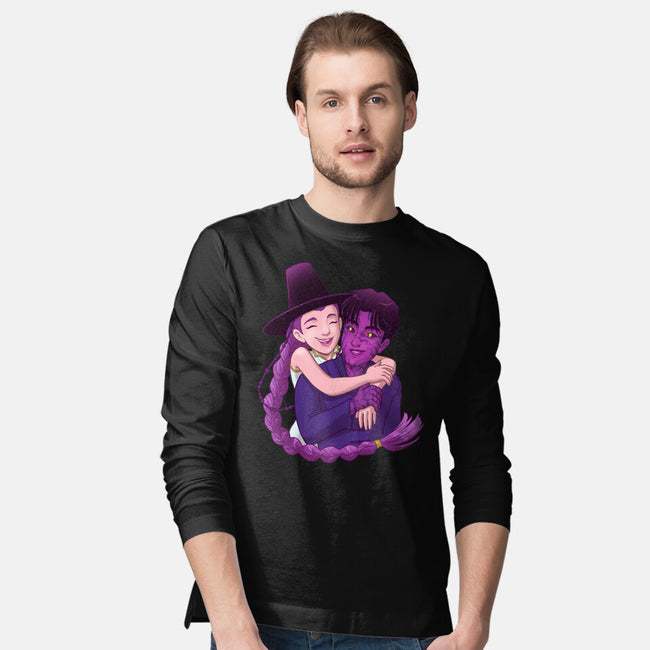 Kpop Couple-Mens-Long Sleeved-Tee-DoOomcat
