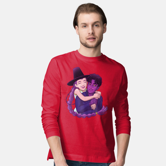 Kpop Couple-Mens-Long Sleeved-Tee-DoOomcat