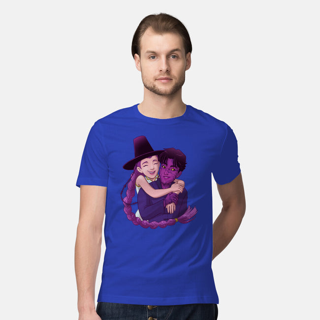 Kpop Couple-Mens-Premium-Tee-DoOomcat