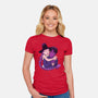 Kpop Couple-Womens-Fitted-Tee-DoOomcat