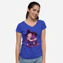 Kpop Couple-Womens-V-Neck-Tee-DoOomcat