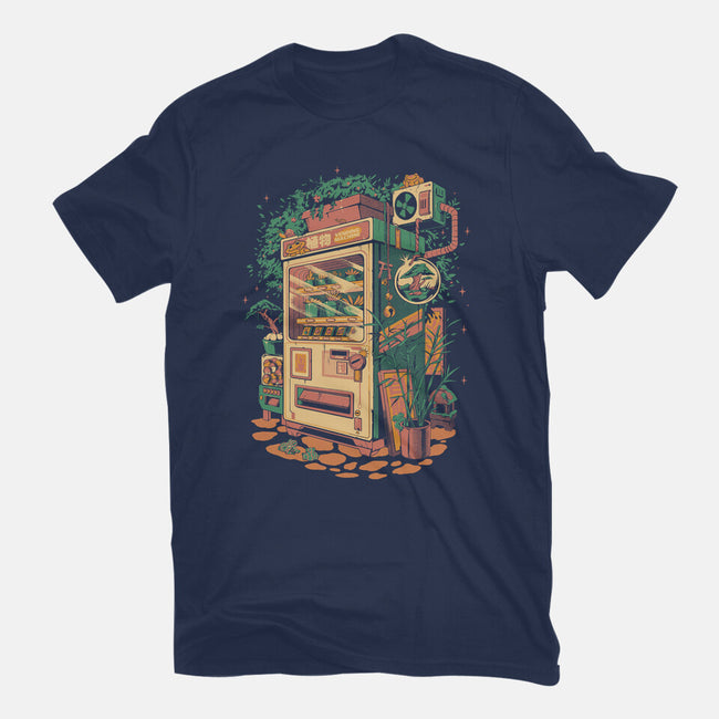 Plants Vending Machine-Unisex-Basic-Tee-ilustrata