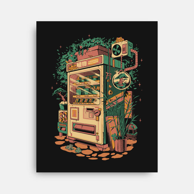 Plants Vending Machine-None-Stretched-Canvas-ilustrata