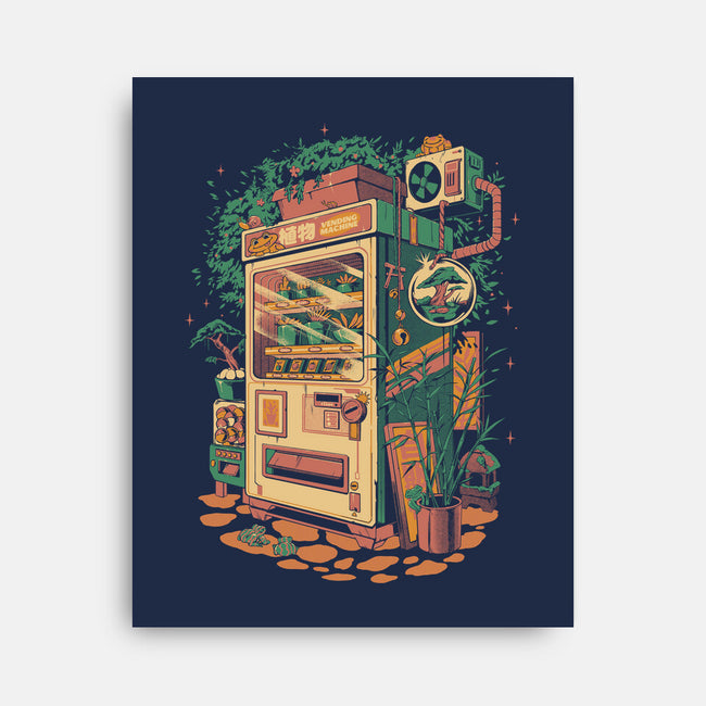 Plants Vending Machine-None-Stretched-Canvas-ilustrata