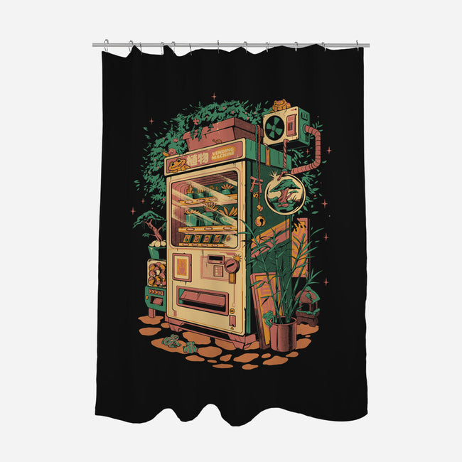 Plants Vending Machine-None-Polyester-Shower Curtain-ilustrata
