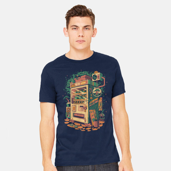 Plants Vending Machine-Mens-Heavyweight-Tee-ilustrata