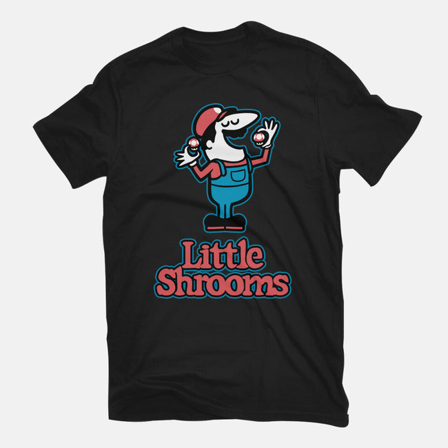 Little Mushrooms Game Food-Womens-Fitted-Tee-Studio Mootant