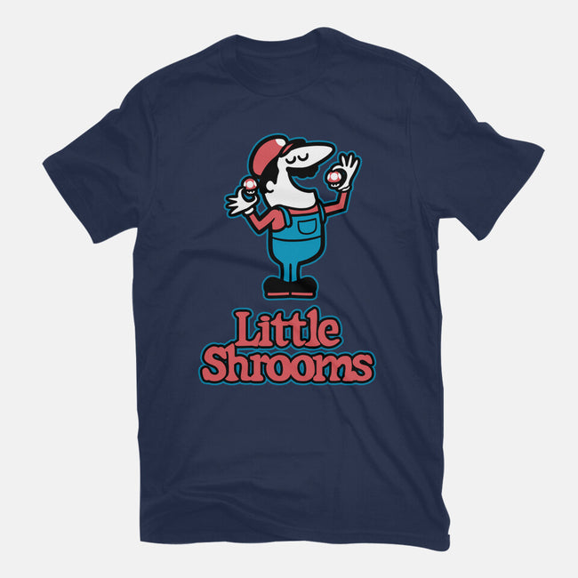 Little Mushrooms Game Food-Womens-Fitted-Tee-Studio Mootant