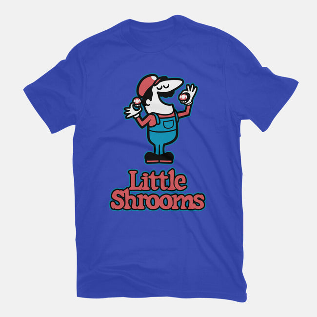 Little Mushrooms Game Food-Womens-Fitted-Tee-Studio Mootant