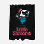 Little Mushrooms Game Food-None-Polyester-Shower Curtain-Studio Mootant