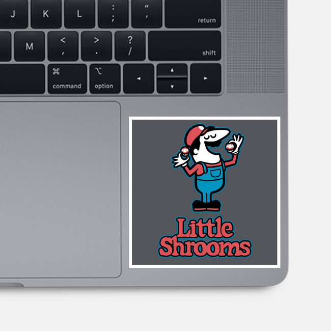 Little Mushrooms Game Food-None-Glossy-Sticker-Studio Mootant