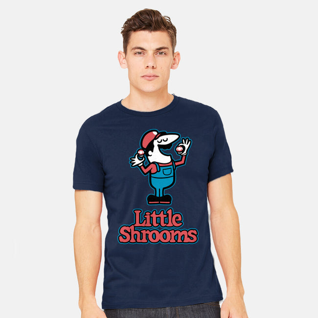 Little Mushrooms Game Food-Mens-Heavyweight-Tee-Studio Mootant