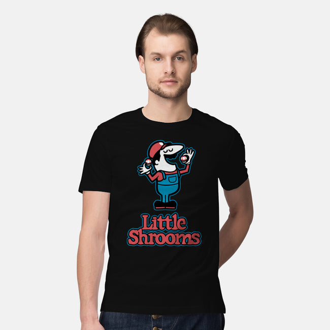 Little Mushrooms Game Food-Mens-Premium-Tee-Studio Mootant