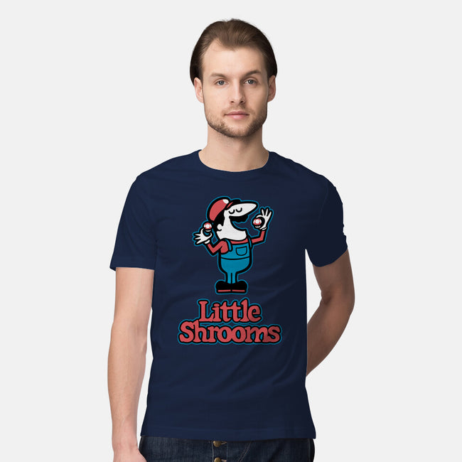 Little Mushrooms Game Food-Mens-Premium-Tee-Studio Mootant
