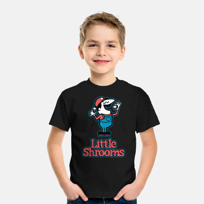 Little Mushrooms Game Food-Youth-Basic-Tee-Studio Mootant