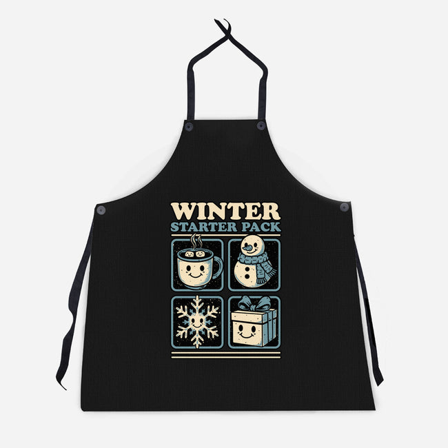 Winter Stater Pack-Unisex-Kitchen-Apron-Studio Mootant