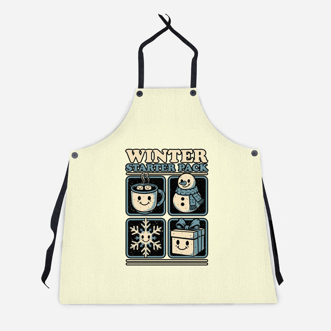 Winter Stater Pack-Unisex-Kitchen-Apron-Studio Mootant