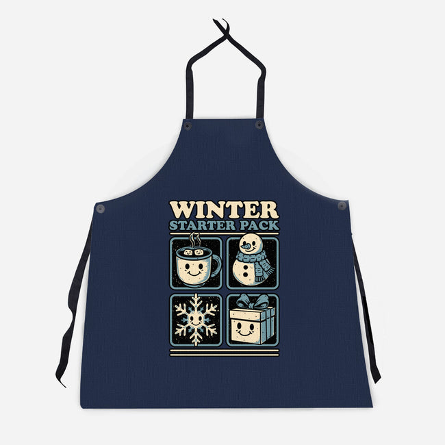 Winter Stater Pack-Unisex-Kitchen-Apron-Studio Mootant