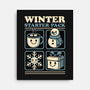 Winter Stater Pack-None-Stretched-Canvas-Studio Mootant
