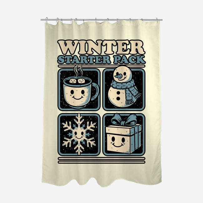 Winter Stater Pack-None-Polyester-Shower Curtain-Studio Mootant