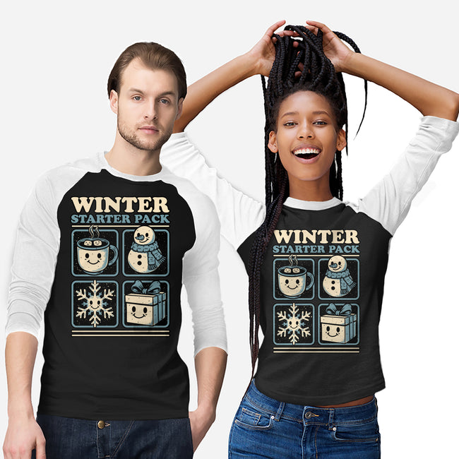 Winter Stater Pack-Unisex-Baseball-Tee-Studio Mootant