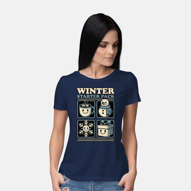 Winter Stater Pack-Womens-Basic-Tee-Studio Mootant