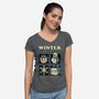 Winter Stater Pack-Womens-V-Neck-Tee-Studio Mootant