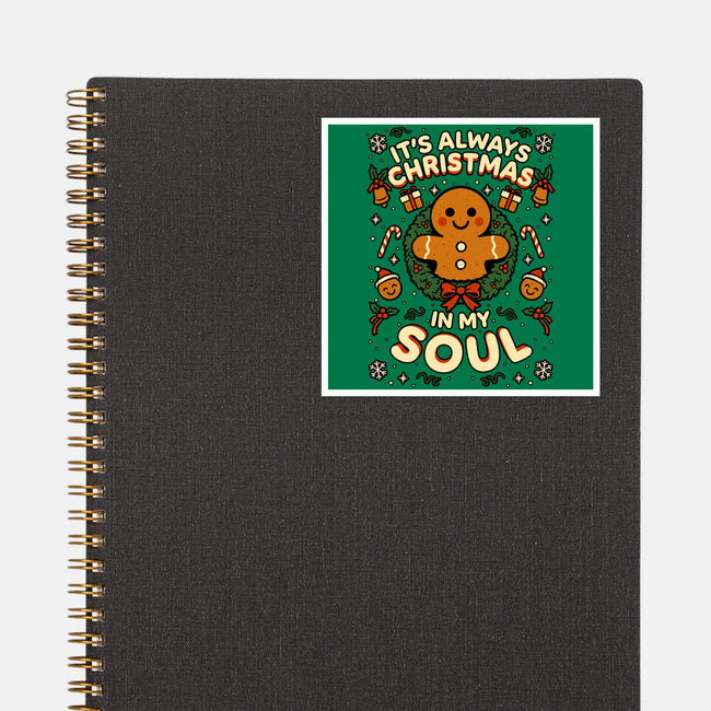 Christmas Soul Gift-None-Glossy-Sticker-Studio Mootant