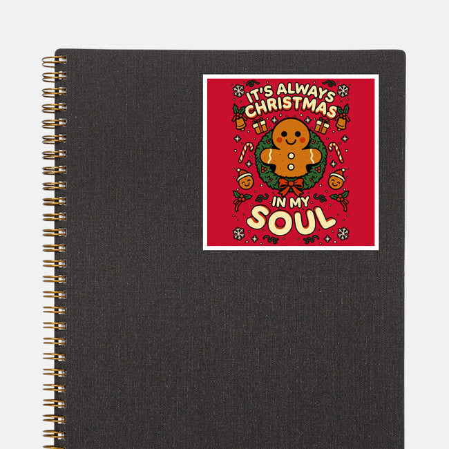 Christmas Soul Gift-None-Glossy-Sticker-Studio Mootant