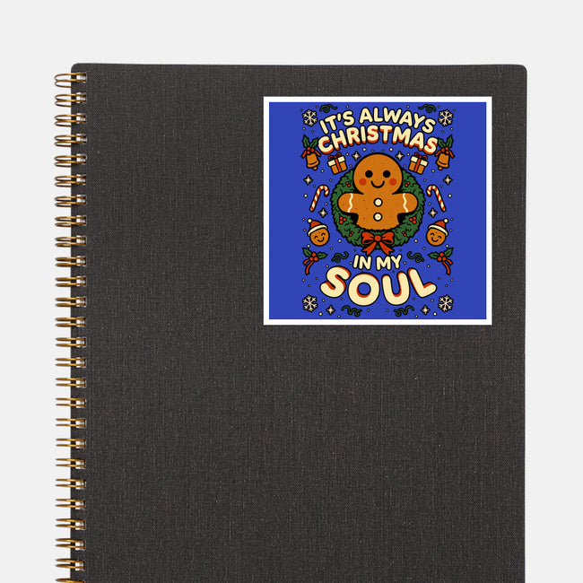 Christmas Soul Gift-None-Glossy-Sticker-Studio Mootant