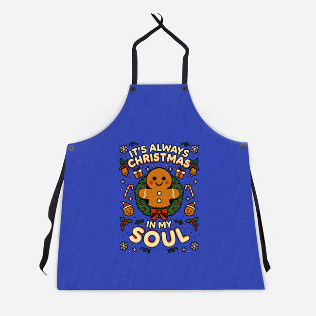 Christmas Soul Gift-Unisex-Kitchen-Apron-Studio Mootant