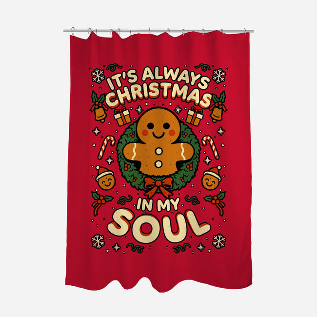 Christmas Soul Gift-None-Polyester-Shower Curtain-Studio Mootant