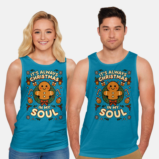 Christmas Soul Gift-Unisex-Basic-Tank-Studio Mootant