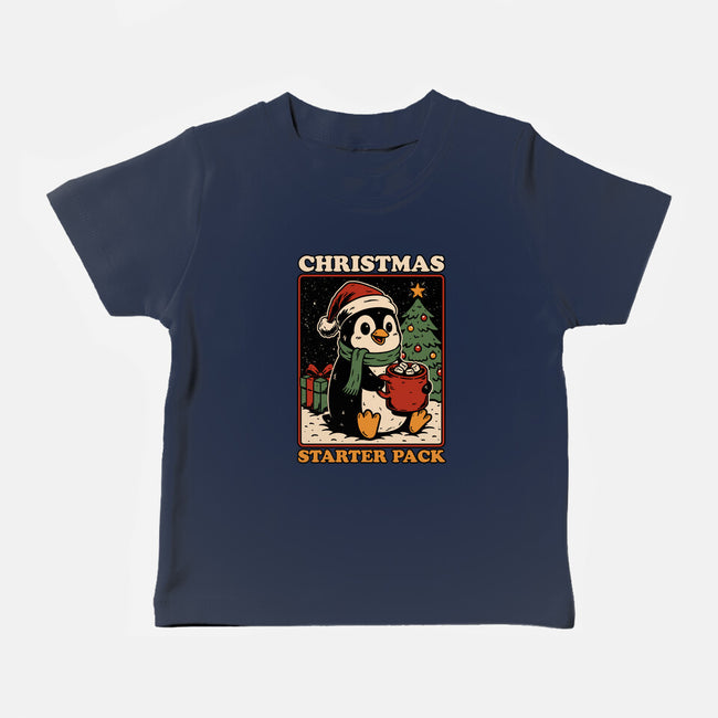 Christmas Penguin Starter Pack-Baby-Basic-Tee-Studio Mootant