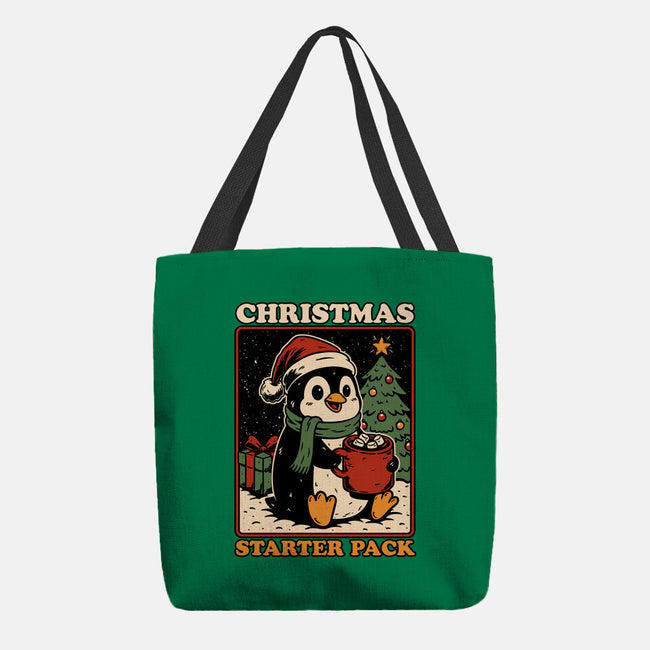 Christmas Penguin Starter Pack-None-Basic Tote-Bag-Studio Mootant