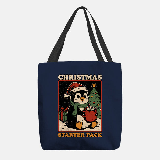 Christmas Penguin Starter Pack-None-Basic Tote-Bag-Studio Mootant