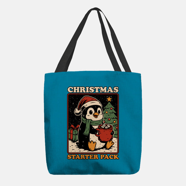 Christmas Penguin Starter Pack-None-Basic Tote-Bag-Studio Mootant