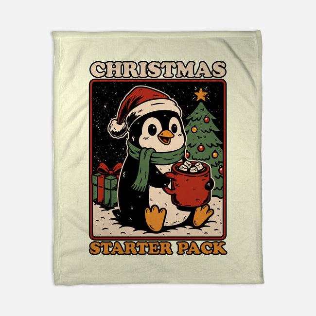 Christmas Penguin Starter Pack-None-Fleece-Blanket-Studio Mootant