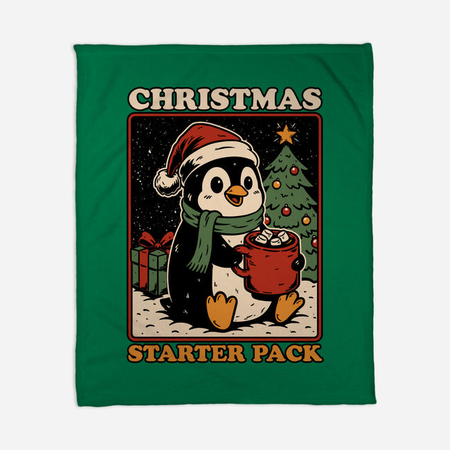 Christmas Penguin Starter Pack-None-Fleece-Blanket-Studio Mootant